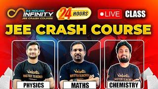 12-Hour Nonstop LIVE Class | FIRST TIME EVER | JEE Crash Course | Physics - Maths - Chemistry