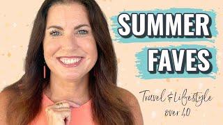 SUMMER FAVES 2021 | Travel Items, Shoes, Skincare & Sunglasses | LIFESTYLE over 40