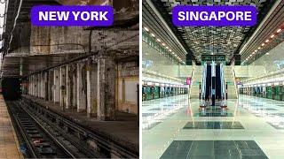 How Singapore Beat The U.S With Insane Subway Project