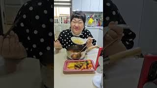 김치라면에 밥말어 먹자쿡방먹방 아침밥 #봉이와 함께 #봉이네집밥  #일상소통 #라이브