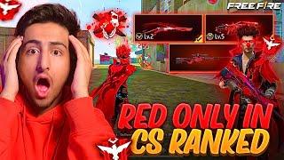 Red Only Challenge In Cs RankedOnly Red Guns [A_s Gaming] - Free Fire India