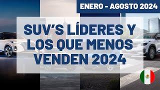 Los SUV's LÍDERES en sus segmento (hasta 08/2024) | Daniel Chavarría