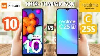 redmi 10 vs realme c25s || realme c25s vs redmi 10