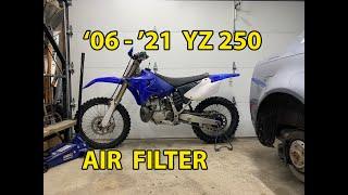 YZ250 - Air Filter Maintenance with Spray Oil