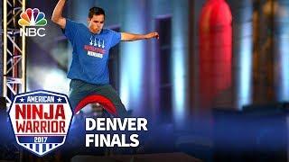 Ian Dory at the Denver City Finals - American Ninja Warrior 2017