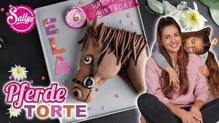 Pferd 3D Motivtorte / Horse Cake / Elas Geburtstagstorte / Sallys Welt