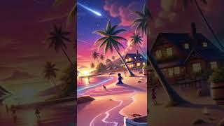 Beach Relaxing Guitar Piano Tease #shorts #relaxingmusic