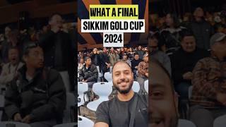 Crowd is Wild  at Paljor Stadium, Sikkim: Gold Cup Final #footballshorts  #gangtok #sikkim