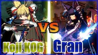 [GBVS S2] Koji KOG (Yuel) vs Gran (Yuel) FT2