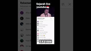 Penonton live terbanyak di youtube pertama di Indonesia