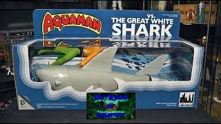 Toy Room of Insanity---Episode 74 "Figures Toy Company Aquaqman VS The Great White Shark Re MEGO"