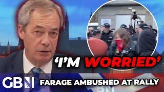 'I'm WORRIED': Nigel Farage Admits Fears For Britain after Reform Rally SWAMPED by Antifa MOB