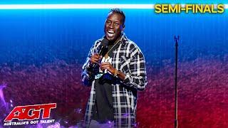 Comedy superstar in the making: Emo Majok | Australia's Got Talent 2022