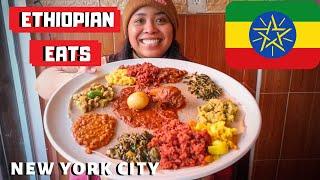 Best ETHIOPIAN Food in New York? NYC's FIRST Ethiopian Food Truck and MORE