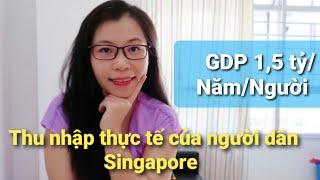 Mức Lương Trung Bình của Người Dân Singapore | Cuộc Sống Ở Singapore