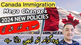 Mega Changes in Canadian visa Polocies 2024 #Canada #visa #aminqureshi