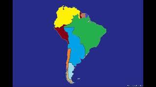 la historia de sudamerica como me la acuerdo (1800 - 2021)