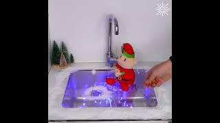 Unique Christmas diy you can easily make on your sink!