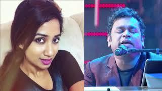 Top 10 Tamil Songs of Shreya Ghoshal with AR Rahman