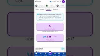 Earn by Uploading Receipts | VU App #shorts