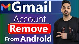 How to remove gmail account from android phone| Remove google account from android phone