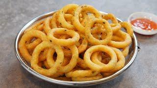 Potato Rings Recipes ! Delicious and Easy ! Crispy French Fries ! Potato Recipes