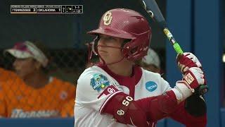 OKLAHOMA WALKS IT OFF  Ella Parker's heroics lift OU past Tennessee | ESPN College Softball