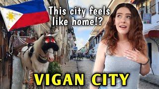 Hungarian Girl's FIRST IMPRESSION OF VIGAN! Why This City Surprised Me Most in Philippines?!