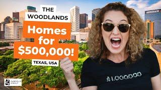 Discover Affordable Living: Buy a Home in The Woodlands, TX for $500,000 | Property Tours & Insights