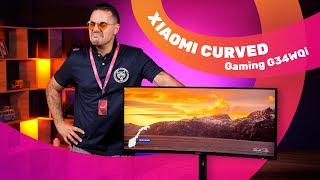 Обзор игрового монитора  Xiaomi Curved Gaming 34