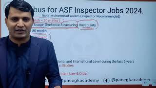 How to Prepare Inspector ASF assistant director Airport Security Force (ASF) | ASF Jobs 2024 |