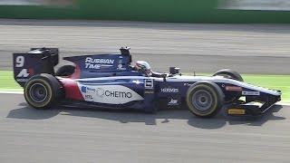 GP2 Series 2016 Great V8 Sound! - Fly Bys, Downshifts & Accelerations