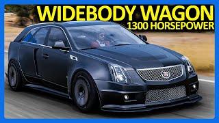 Forza Horizon 5 : The ULTIMATE Widebody Wagon!! (FH5 CTS V Wagon)