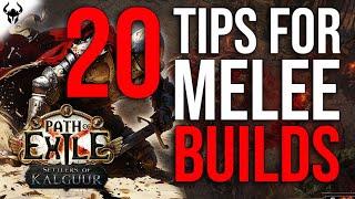 20 Useful Melee League Start Build Tips | Path of Exile 3.25