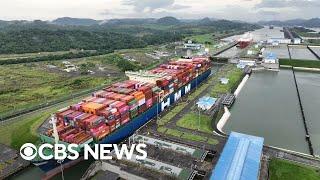 How Panama Canal's drought is threatening global shipping traffic