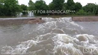 5-3-2017 Pocahontas, AR - Levee failures flooding