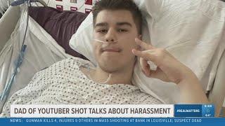 Prank YouTuber's family faces harassment after he was shot at the mall filming video