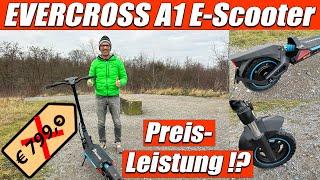 EVERCROSS A1 E-Scooter- geländetauglich - Straßenzulassung - Preis-Leistungssieger⁉️ - Test + Fazit