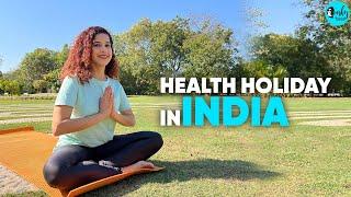 Kamiya Jani Goes On A Health Holiday At Nimba Nature Cure, Mehsana | Curly Tales