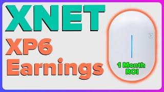 XNET XP6 1 Month Earnings