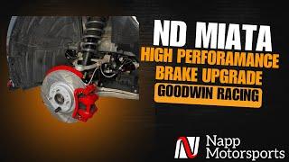 ND Miata High Performance Brake Upgrade | Goodwin Racing