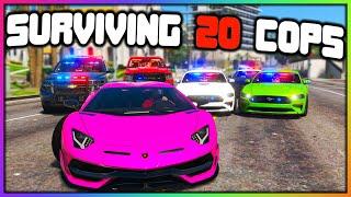 GTA 5 Roleplay - SURVIVING 20 ATTACKING COPS | RedlineRP