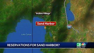 Tahoe's iconic Sand Harbor to soon require reservations