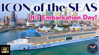 Icon of the Seas | It's Embarkation Day! | Royal Caribbean