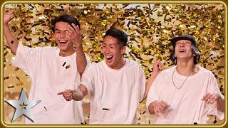 Haribow get AUDIENCE GOLDEN BUZZER for epic DOUBLE DUTCH act | Auditions | BGT 2024