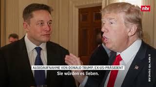 "Sie haben Biden quasi erschossen": Musk und Trump fabulieren vor Millionenpublikum | ntv