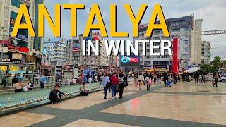 ANTALYA TURKEY IN WINTER  (December, January, February, March) 2023-2024