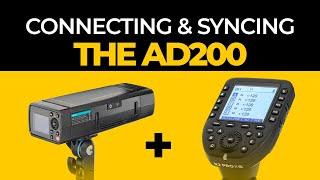 Connecting your ad200 to transmitter