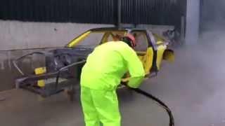 Enviroblasting.co.uk car body paint removal #rocketbunny