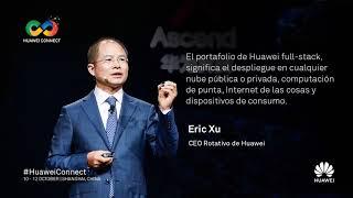 Eric Xu CEO Rotativo, Huawei Connect 2018